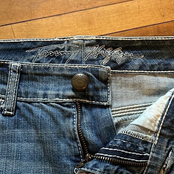 Tommy Hilfiger Denim Skirt Vintage Blue Jean Mini skirt Women’s 4 - Picture 5 of 8